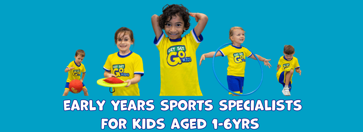 kids sports classes in Dubai – children running and playing games